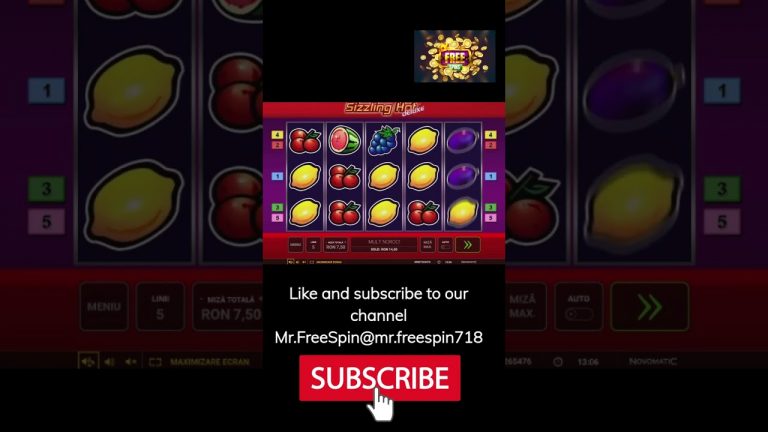 SEE THE PAYOUT SIZZLING HOT DELUXE SLOT#shortsvideo