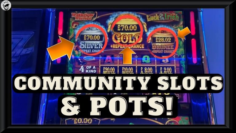 SLOTS & POTS | Community Slots – Luck Of The Irish & Jackpot Party | Part 1