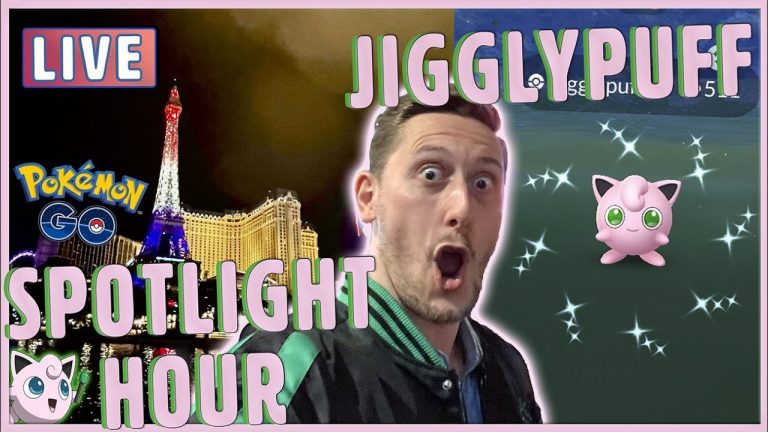 Shiny Jigglypuff Spotlight Hour In Las Vegas In Pokemon GO