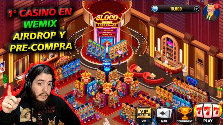 Sloco CASINO crypto en Wemix | AIRDROP | PRE-COMPRA | tragaperras tragamonedas NFT y avatar NFT