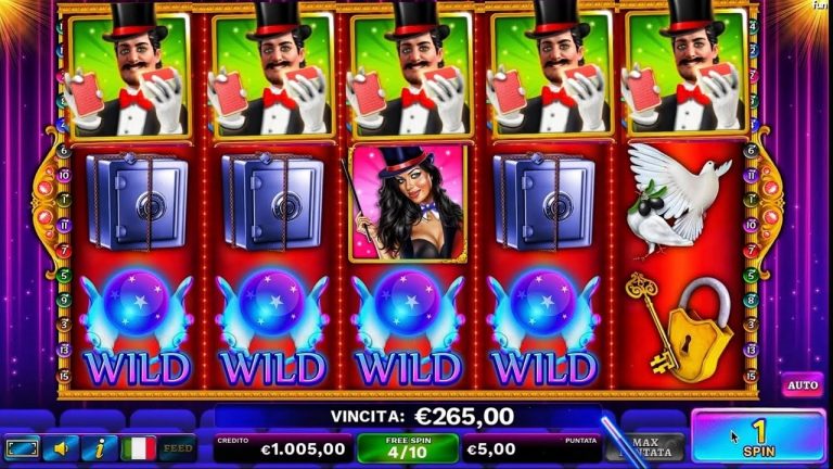 Slot BAR Magic Illusion Online free spin Max BET Macchinette Italia