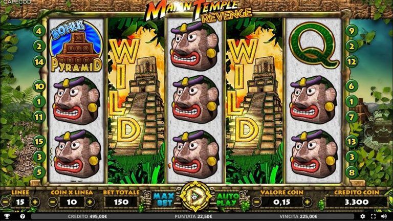 Slot BAR Mayan Temple revenge Online free spin Macchinette Italia