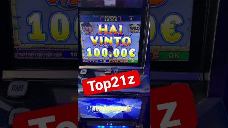 Slot bar Italia super vincita Top21z #shorts