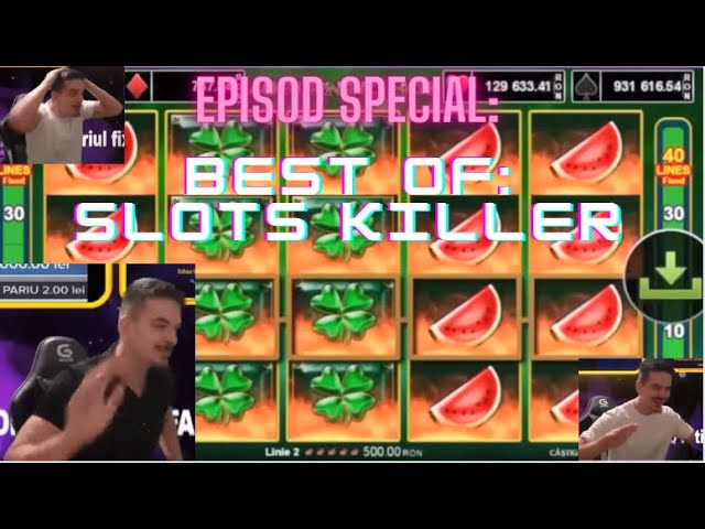 Slots Killer : Cele mai mari castiguri| TOP CASTIGURI PACANELE| MAX WIN | JACKPOT