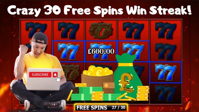 Stacked Fire 7s Slot | I’m On A Crazy Winning Streak! | 30 Free Spins! | #casino #gambling