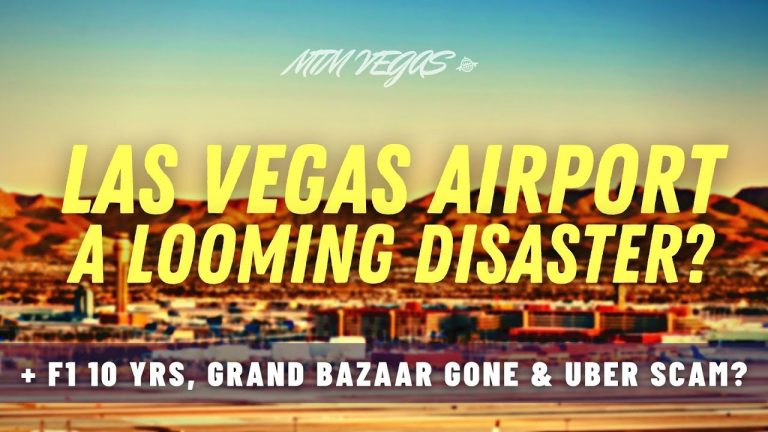 Strip Fire, $100K robbery, 10 Years of F1, Latino Casino & Vegas Airport Faces A Capacity Disaster!