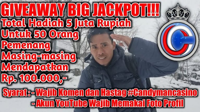 Super Giveaway 5 Juta Rupiah untuk subscriber yang beruntung