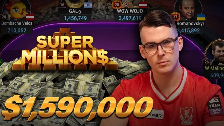 Super High Roller Poker FINAL TABLE with Lukas Robinson