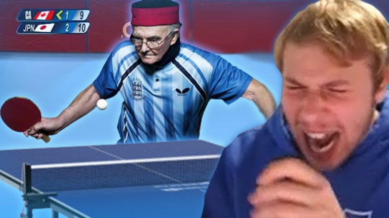 THE 80 YEAR OLD TABLE TENNIS PRO RETURNS! $200,000 BET!