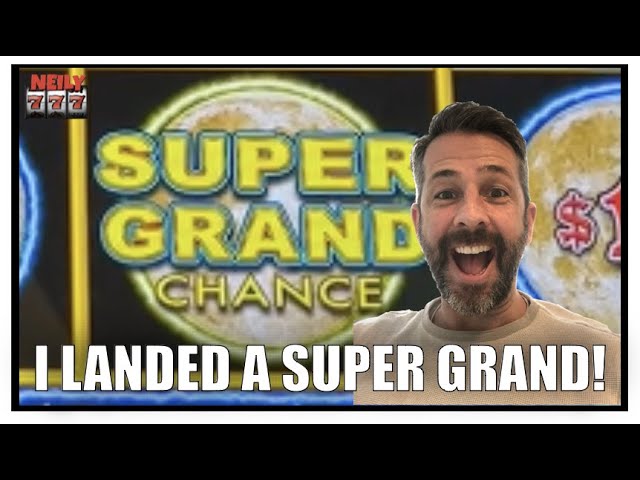 THE BEST SURPRISE IS LANDING A SUPER GRAND CHANCE WHEN YOU’RE LEAST EXPECTING IT! JACKPOT HANDPAY!