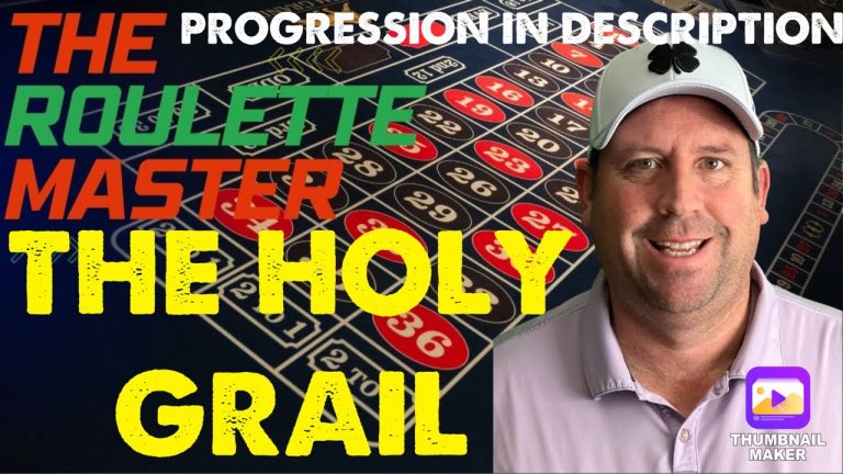 THE HOLY GRAIL ROULETTE SYSTEM WINS EVERY TIME WHEN DONE CORRECTLY BY MARC