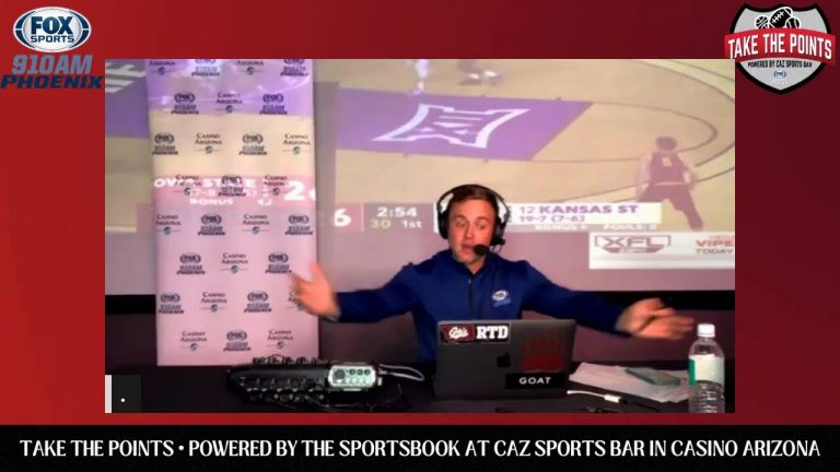 Take the Points on Fox Sports 910AM LIVE from CAZ Sports Bar in @CasinoArizona