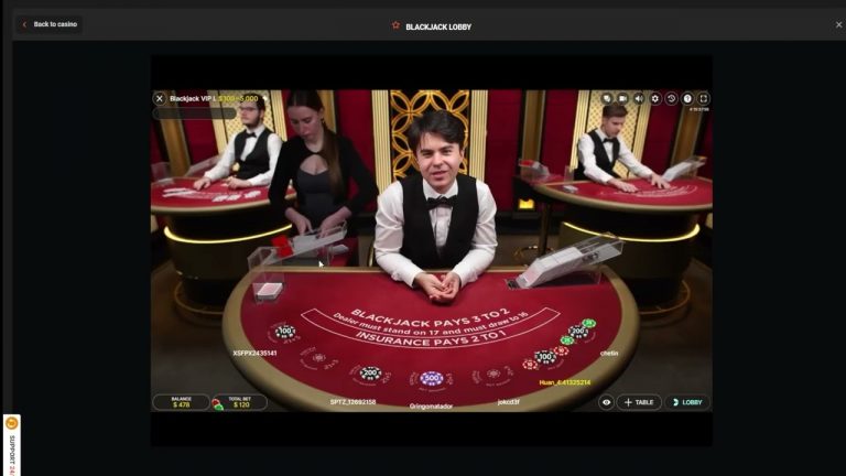 Taking money from the Casino on Blackjack – Session 4 Casino Stream – Live Casino on VIP Table