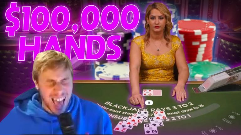 The Blackjack World Champion did $100,000 Hands and this happened…