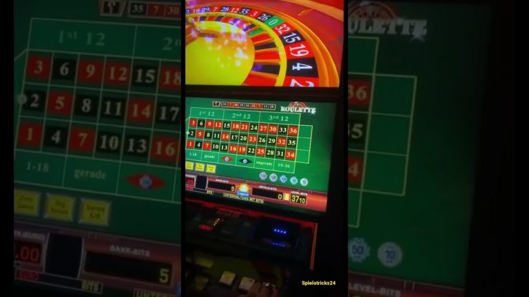 Trick 17:) letztes Guthaben Roulette Kartenrisiko Trick #spielo #merkurmagie #spielautomaten