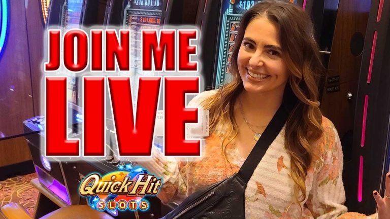 Trying to Land The Grand Jackpot LIVE from the Casino!