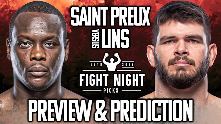 UFC Fight Night: Ovince Saint Preux vs. Philipe Lins Preview & Prediction