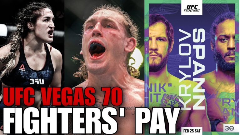 UFC Vegas 70 Fighters Salaries / Payouts & All Bonus Winners