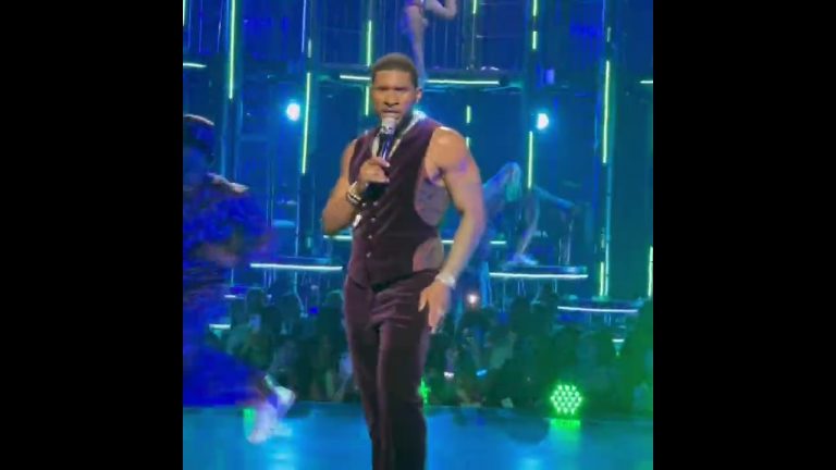 Usher Yeah! live performance