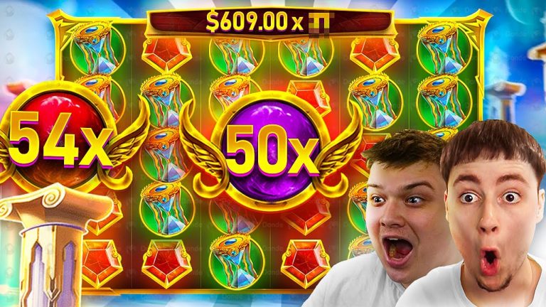 WE CONNECTED 50X MULTI On GATES OF OLYMPUS!! (HUGE TUMBLE)