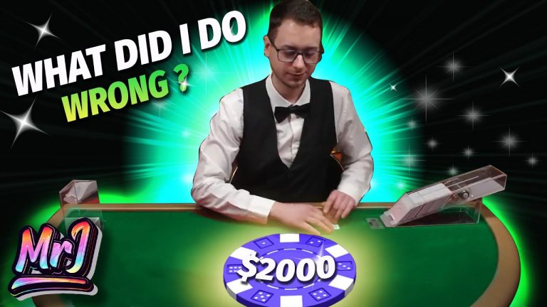 WHAT THE HELL IS GOING ON?! – Live Dealer Blackjack Session! #blackjack #casino