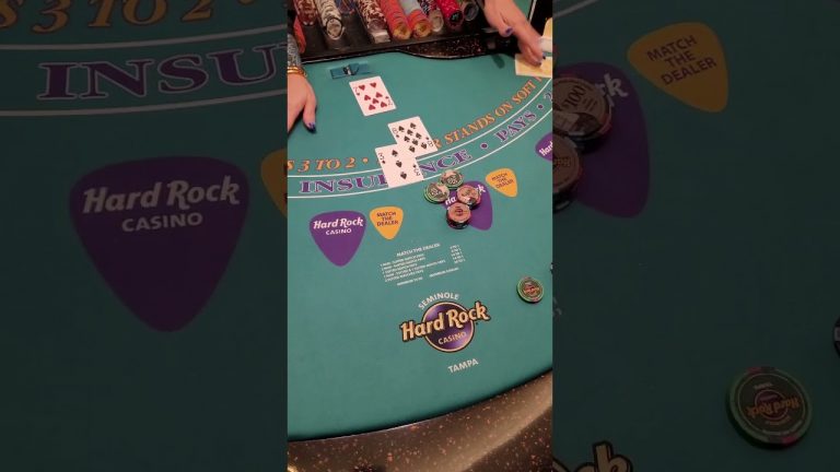 WHOA… #blackjack #hardrock #lasvegas