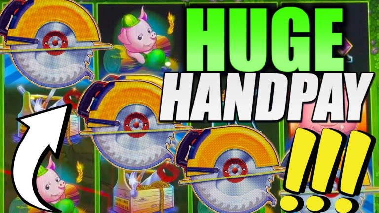 WOW! HUGE JACKPOT on HUFF N MORE PUFF!! 2 Handpays!