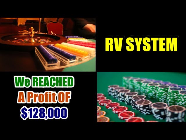 We Reached A Profit Of 128,000 Dollars In Roulette | RV SYSTEM