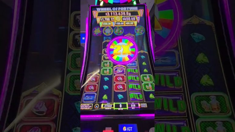 Wheel of Fortune High Roller Bonus Spins – Big Wins!