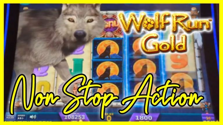 Wolf Run Gold Was on FIRE! $18 Max Bet AOTW