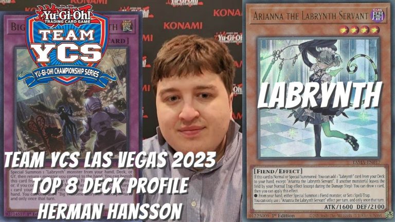 Yugioh Team YCS Las Vegas 2023 Top 8 Deck Profile – Labrynth – Herman Hansson