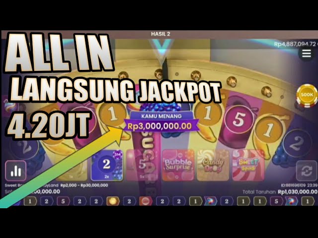 sweet bonanza candyland || all in malah di kasih wd || live casino hari ini