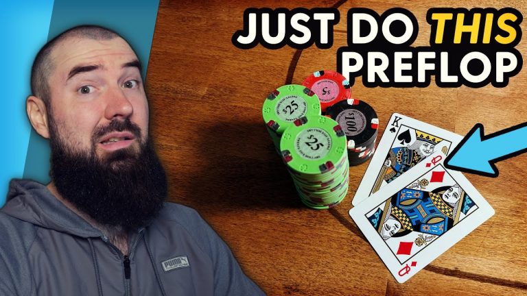 8 ADVANCED Poker Tips For PREFLOP