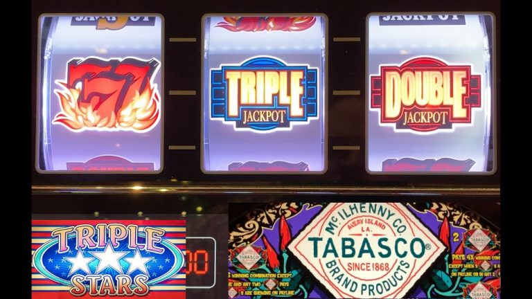 BOOM! Huge wins on New Triple Double Jackpot Wild Slot machine! 3 reel slots from Ballys!