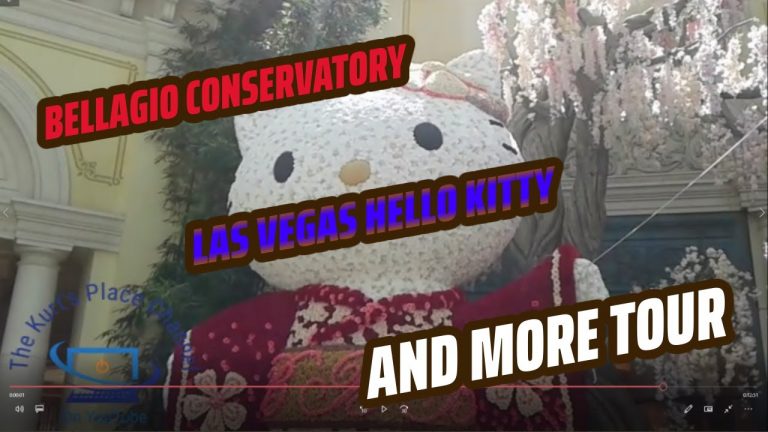 Bellagio Conservatory Las Vegas Hello Kitty And More Tour