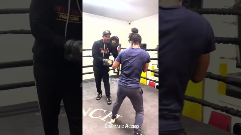 Boxing Drills Sa Bones Adams Gym Las Vegas