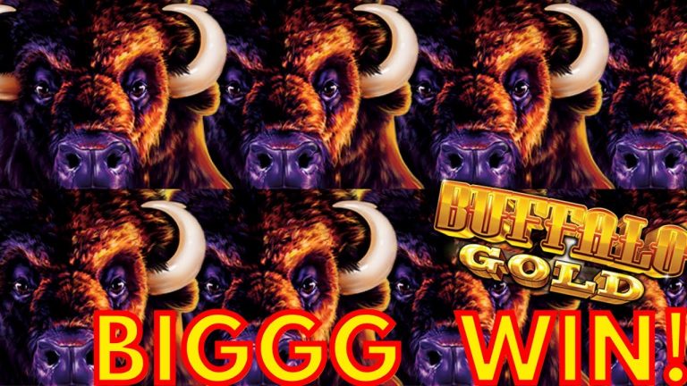 Buffalo Gold Slot MASSIVE LINE HIT & Max Bet Bonuses !