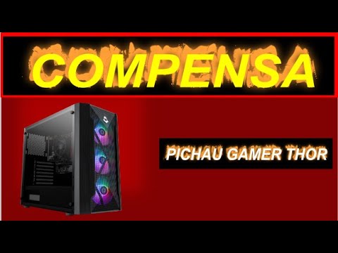 COMPUTADOR PICHAU GAMER THOR, AMD RYZEN 3 3200G, 16GB DDR4, SSD M.2 240GB