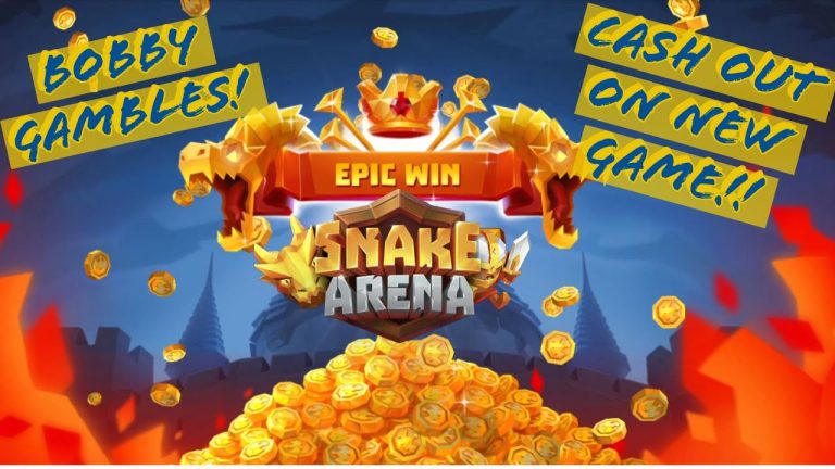 EPIC BONUS WIN ON NEW SNAKE ARENA GAME GOT ME A CASH OUT!!! | CHUMBA CASINO