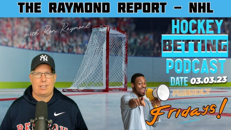 Free NHL Predictions 03/03/23 – Raymond Report Hockey Betting Podcast