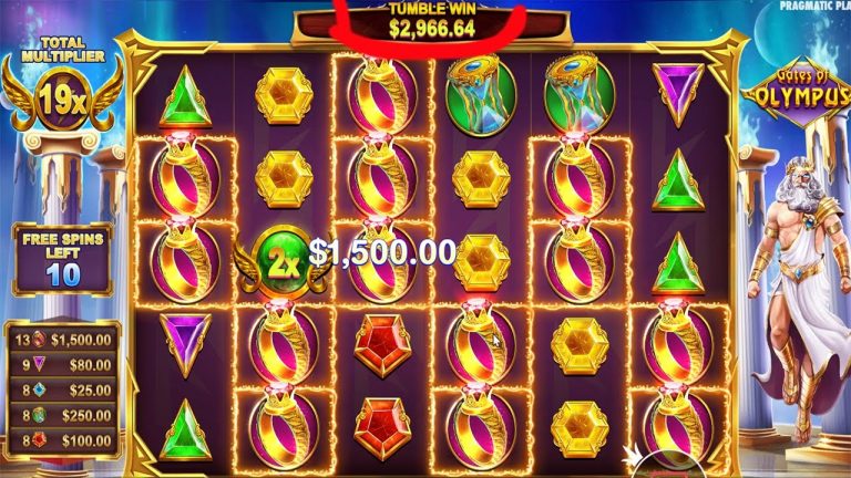 GATES OF OLYMPUS HIT 13 RINGS with 21X MULTIPLIER INSANE TUMBLE WIN – BIG WIN CASINO BONUS BUY