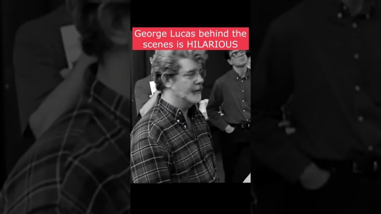 George Lucas behind the scenes is HILARIOUS #shorts #gaming #starwars #georgelucas