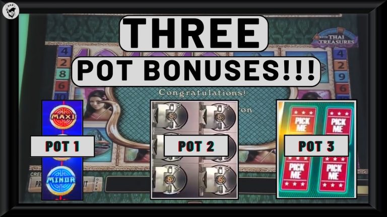 HUGE ARCADE SESSION With 3 Different Pot Bonuses!