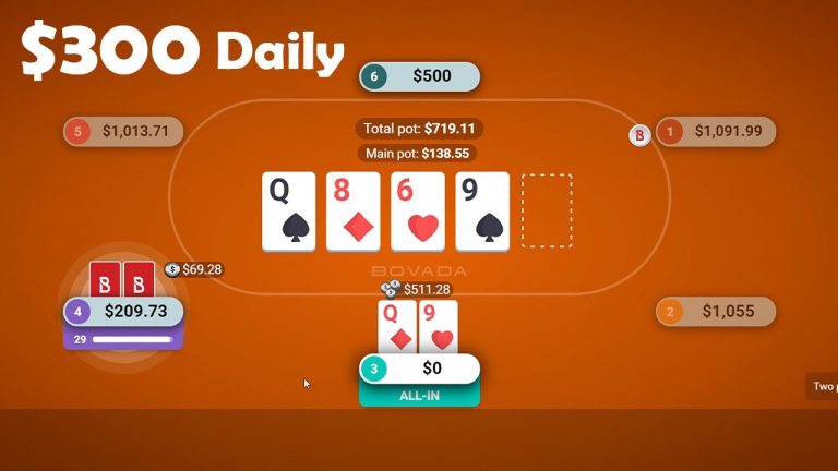 How To Make $300 Per Day Online Poker Easy Strategy!