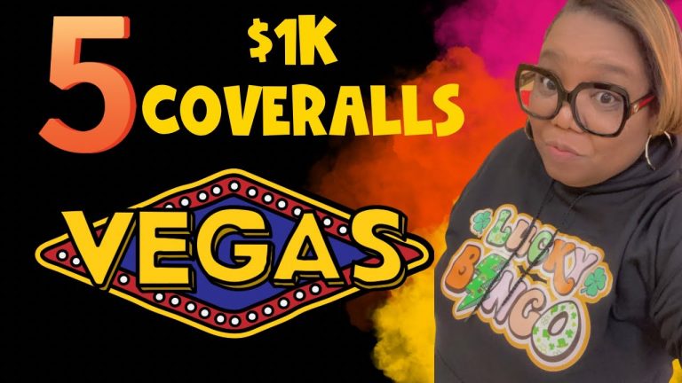 LIVE: 3/4/23 5 $1K Coveralls Vegas Bingo