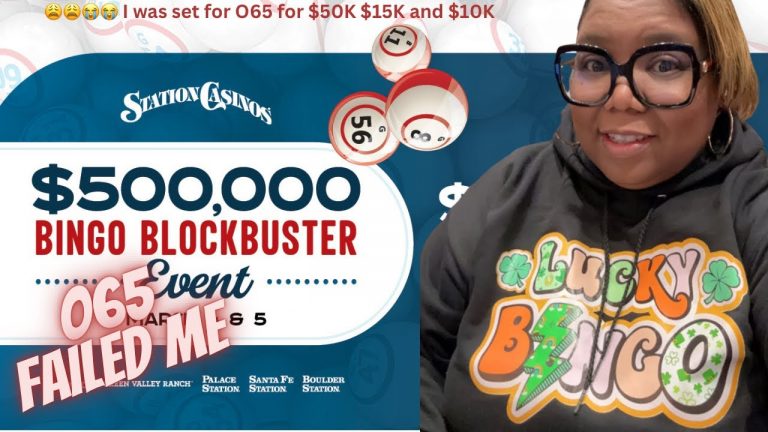 LIVE: $500K Stations Casino Blockbuster Bingo Part 1.0 Day 1