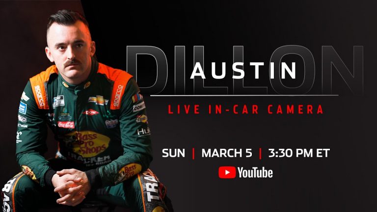 LIVE: Austin Dillon’s Las Vegas In-Car Camera presented by Breztri