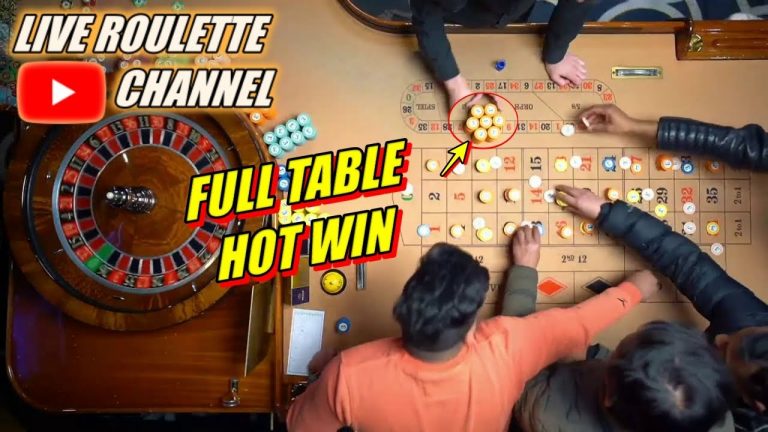 LIVE ROULETTE | Morning Session HOT WIN In Real Casino Full Table Exclusive 2023-03-05