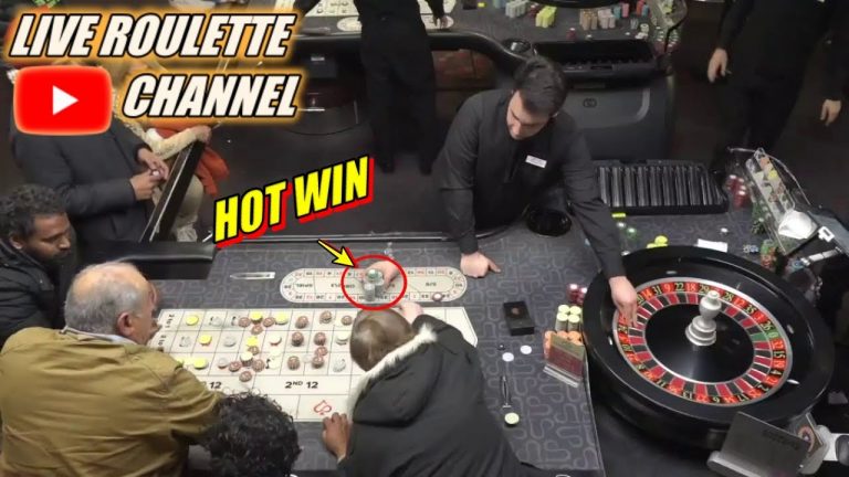 LIVE ROULETTE | Morning Session HOT WIN In Real Casino Lots of Betting 2023-03-07