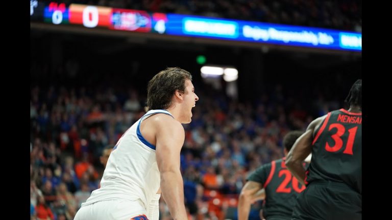 Lithia Ford of Boise Postgame Show: Broncos stun No. 18 San Diego State, 66-60